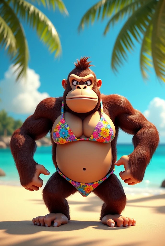 Donkey Kong in Bikini 