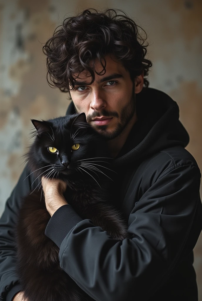 Kill Dyll music artist with a cat