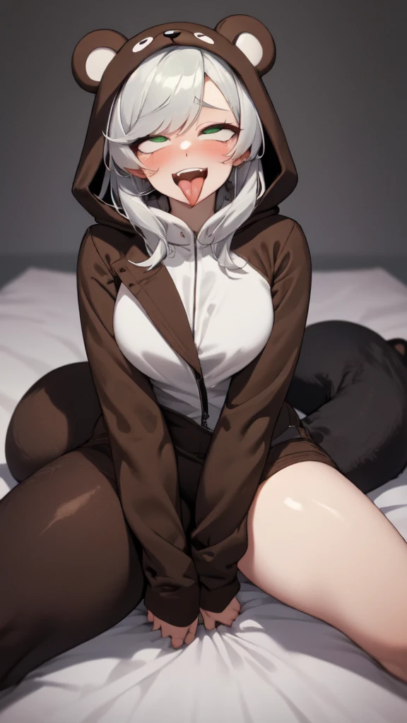 1girl, (masterpiece), best quality, expressive eyes, perfect face, cat girl,hoodie, hood, cat ears, ((nsfw)), cute, perfect face, no_pants, pussy, vulva, emarassed, pouting, blushing,cozy, red eyes, morning, expressive eyes, emotions,sensual, lewd,furr,