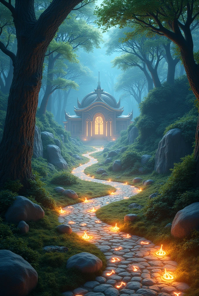A musical path and notes