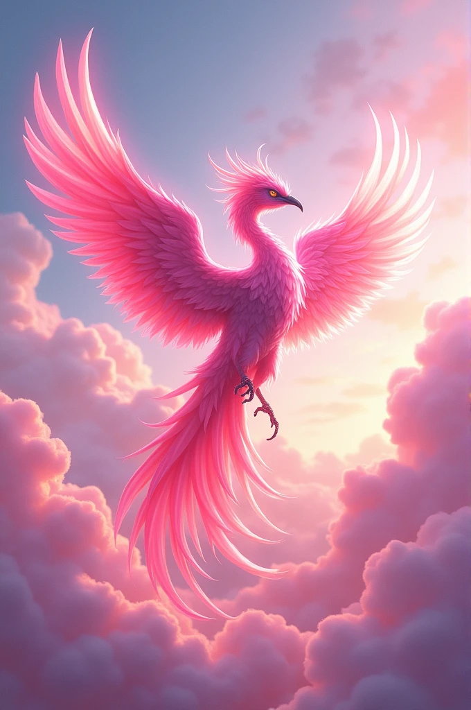 an image of a pink phoenix for a classroom's instagram profile picture
