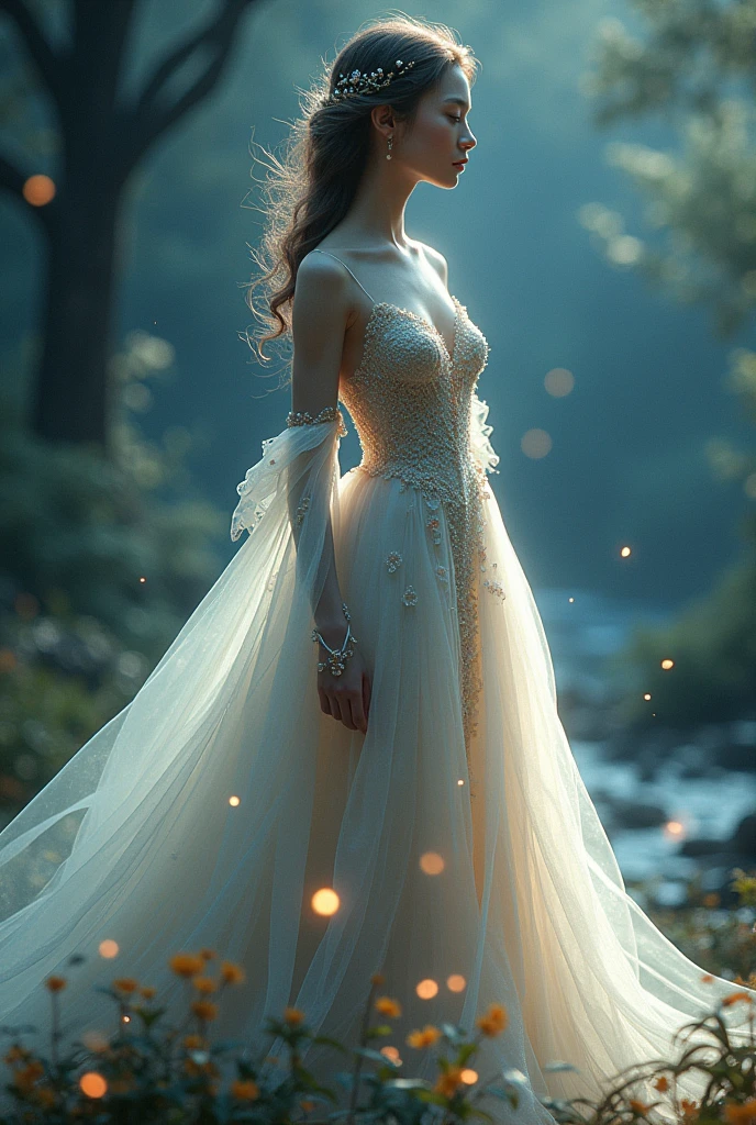 Create me a mystical dress 
