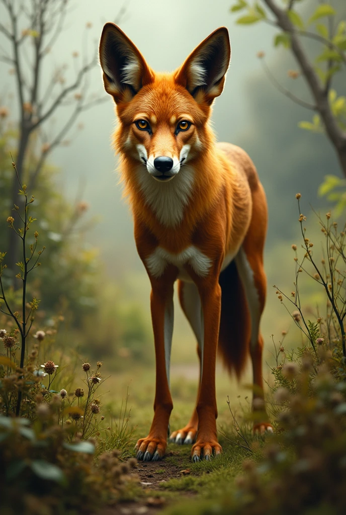An image of the maned wolf