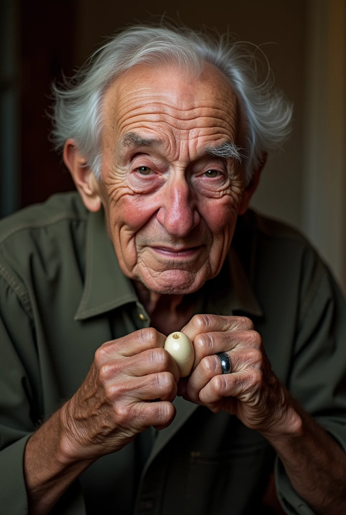 Grandpa showing his penis
