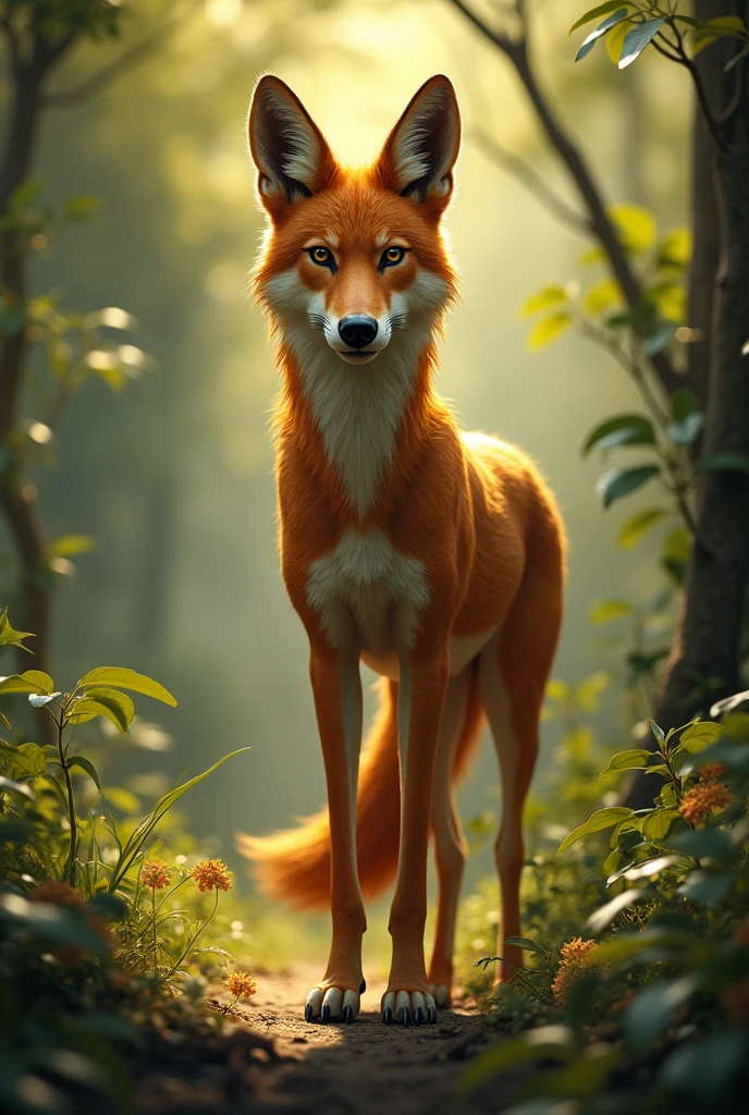 An image of the maned wolf