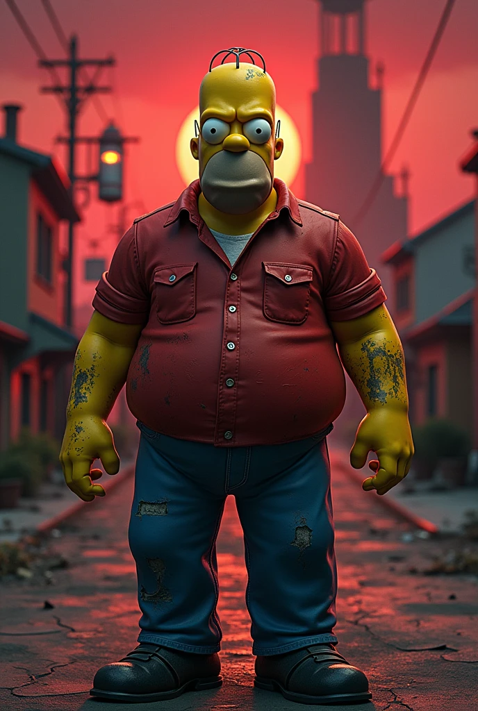Homer simpson dark fantasy movie version
