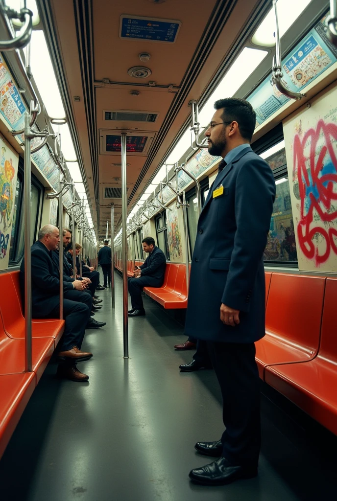 Doctor Smoe Underground King Graffiti on train