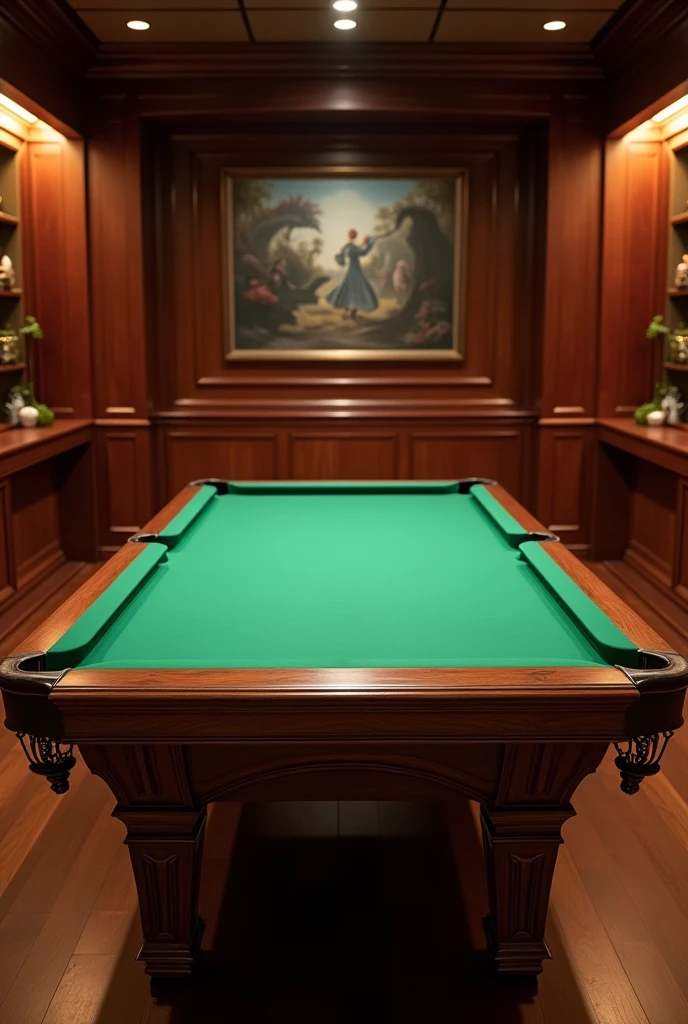 Create a pool table 