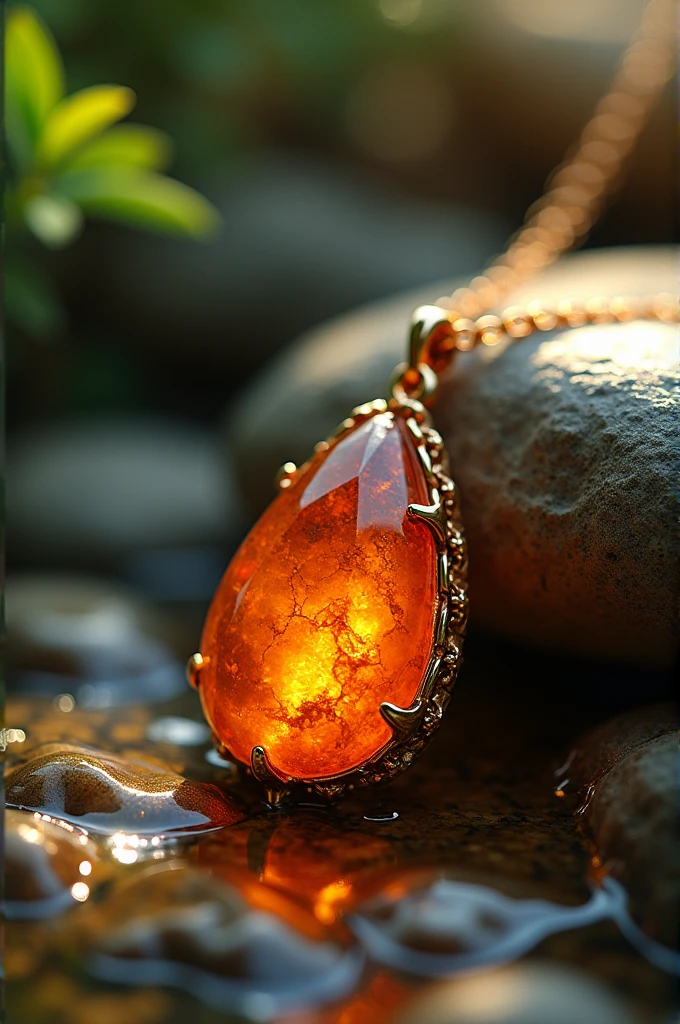 Sunstone necklace