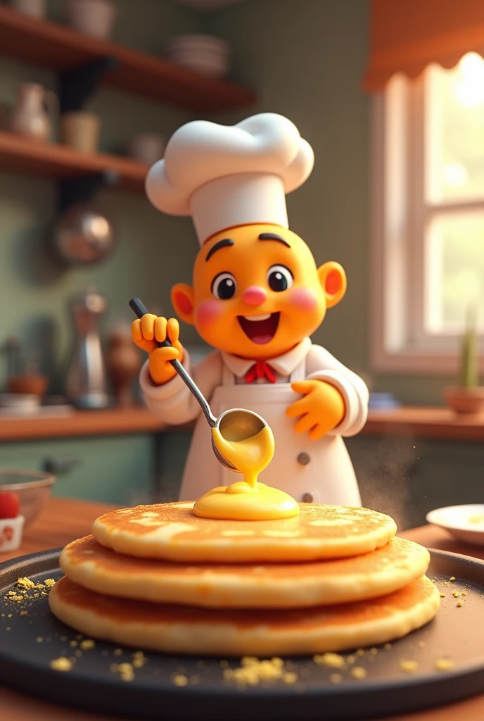 Images for animation cooking pancake