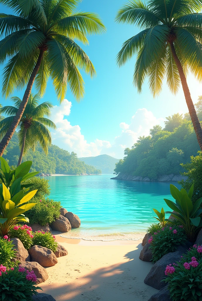 a picturesque landscape, florida, similar to paradise