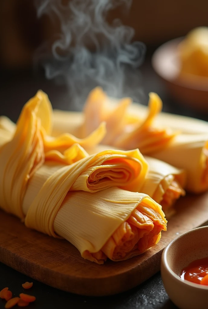 Wrapped tamales
