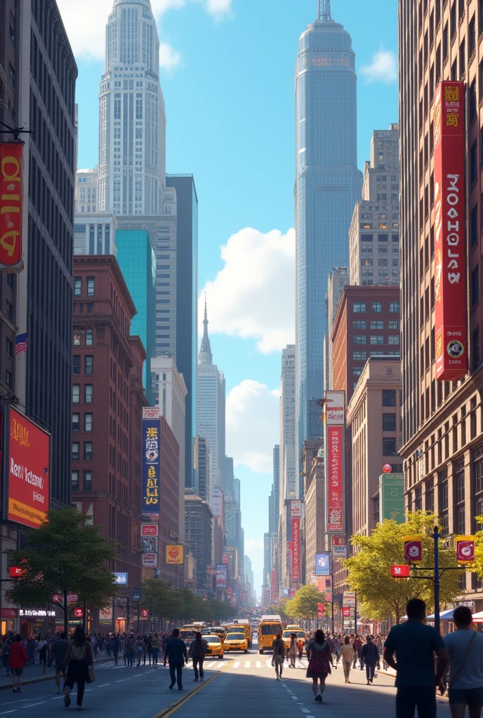 City of USA 3D Animation