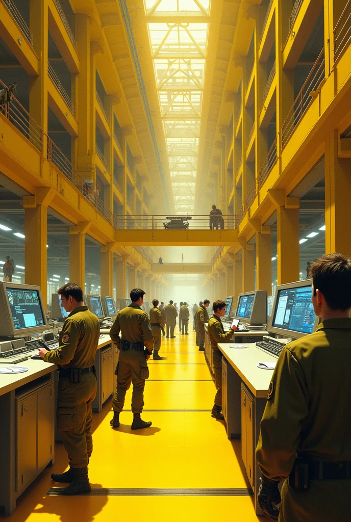Laboratorio militar yellow
