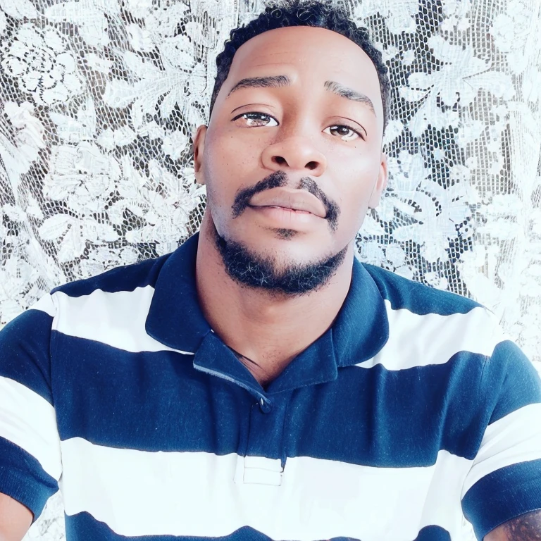 black man, 40 years old.