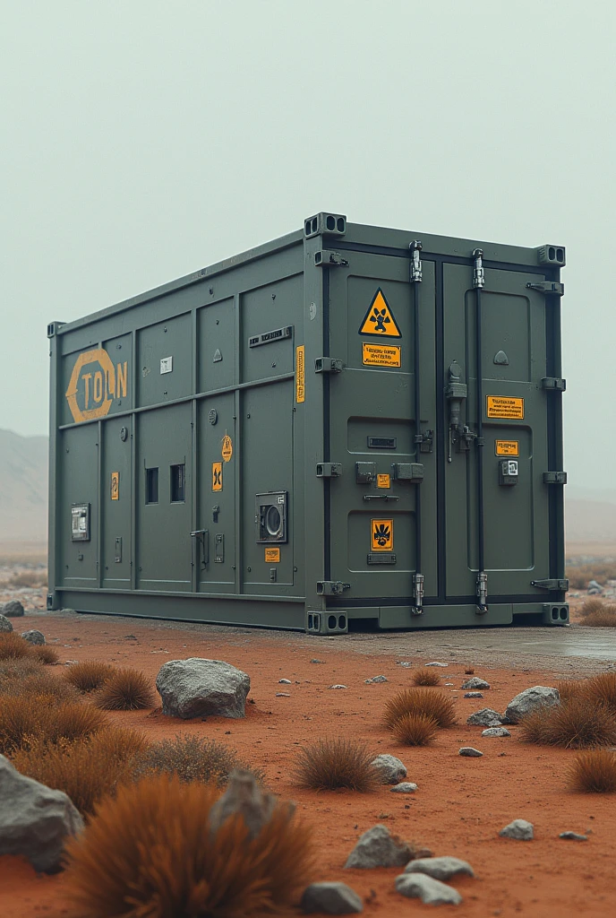 Military virus container
