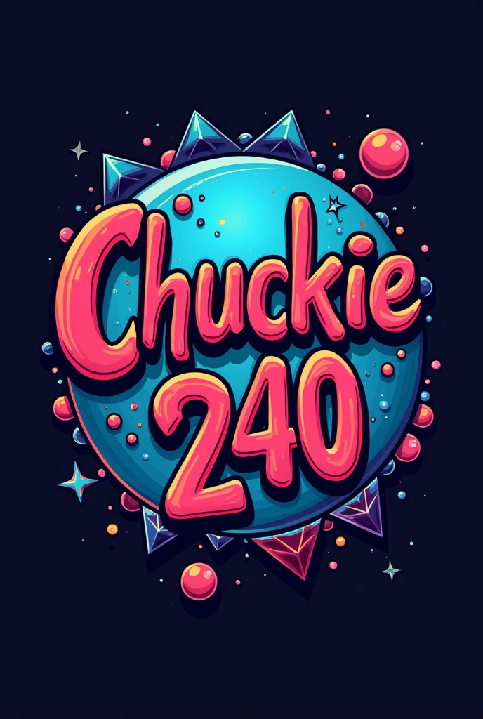 Make me a logo that says chuckie_240