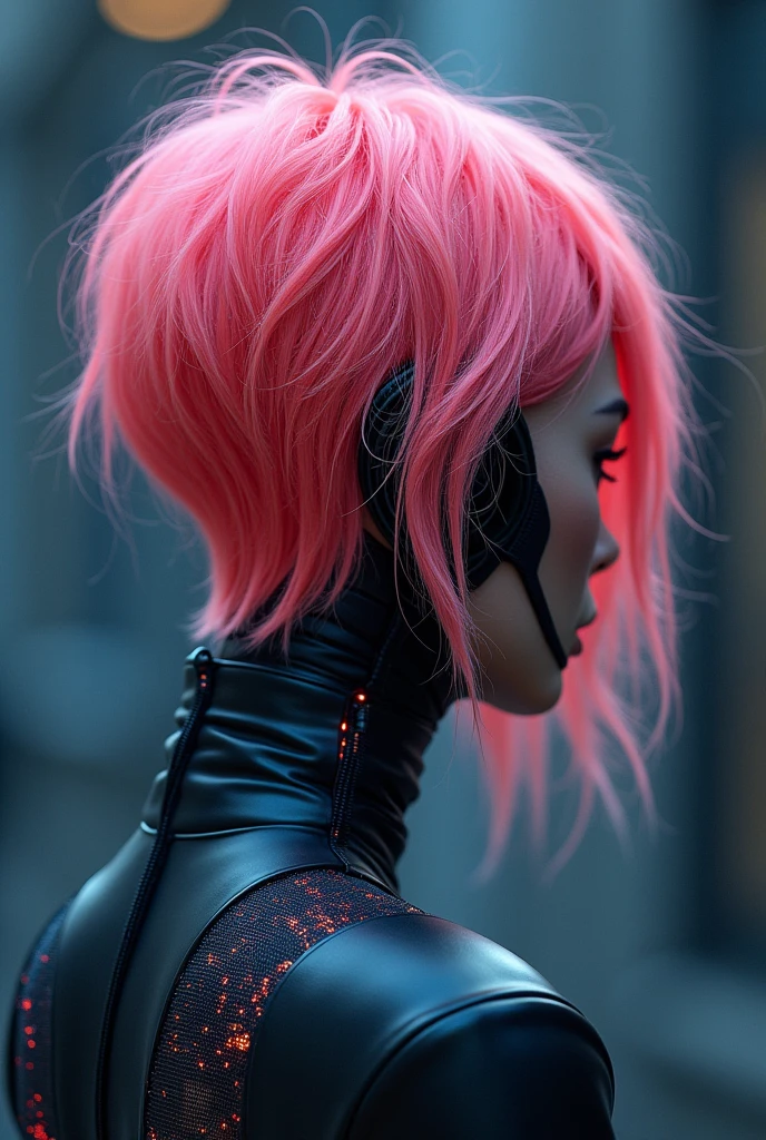 Futuristic-style colored hair implant for sale
