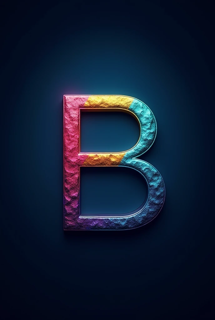 A striking 3D rendering of the sophisticated FreenBecky logo for high-end fashion brand Freen Sarocha & Becky Armstrong. The abbreviation is rendered in a bold, edgy font, with the “F” and “B” intertwined. Metallic rainbow flag detailing on the street graffiti-style letters adds a touch of opulence, while the sleek design appeals to a fashion-loving audience. The background is a deep, enigmatic electric blue, enhancing the sense of luxury and sophistication that the logo embodies., photo, 3D rendering, fashion