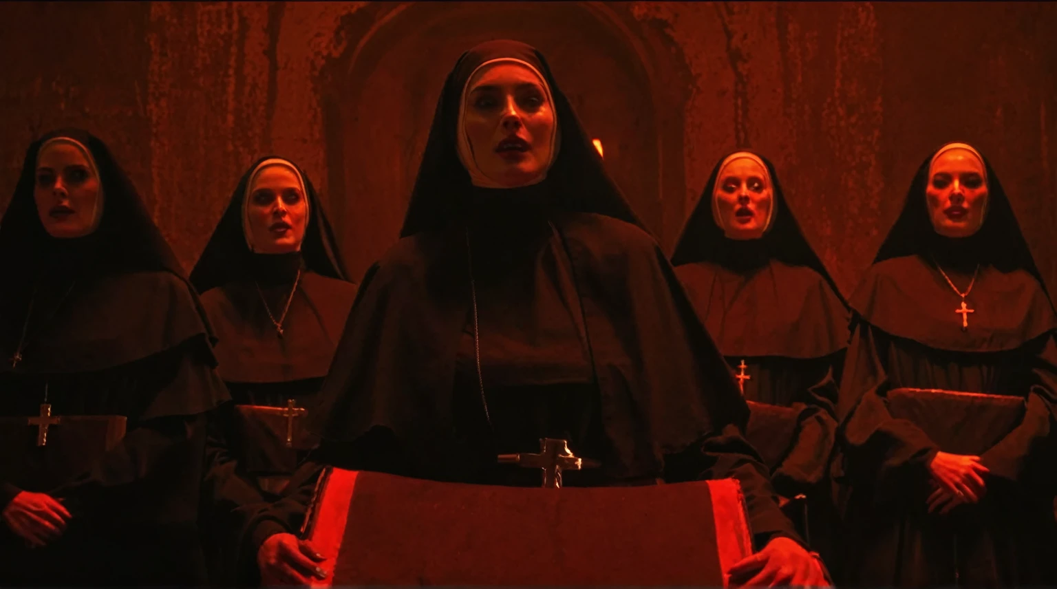 horror nuns, cinematic