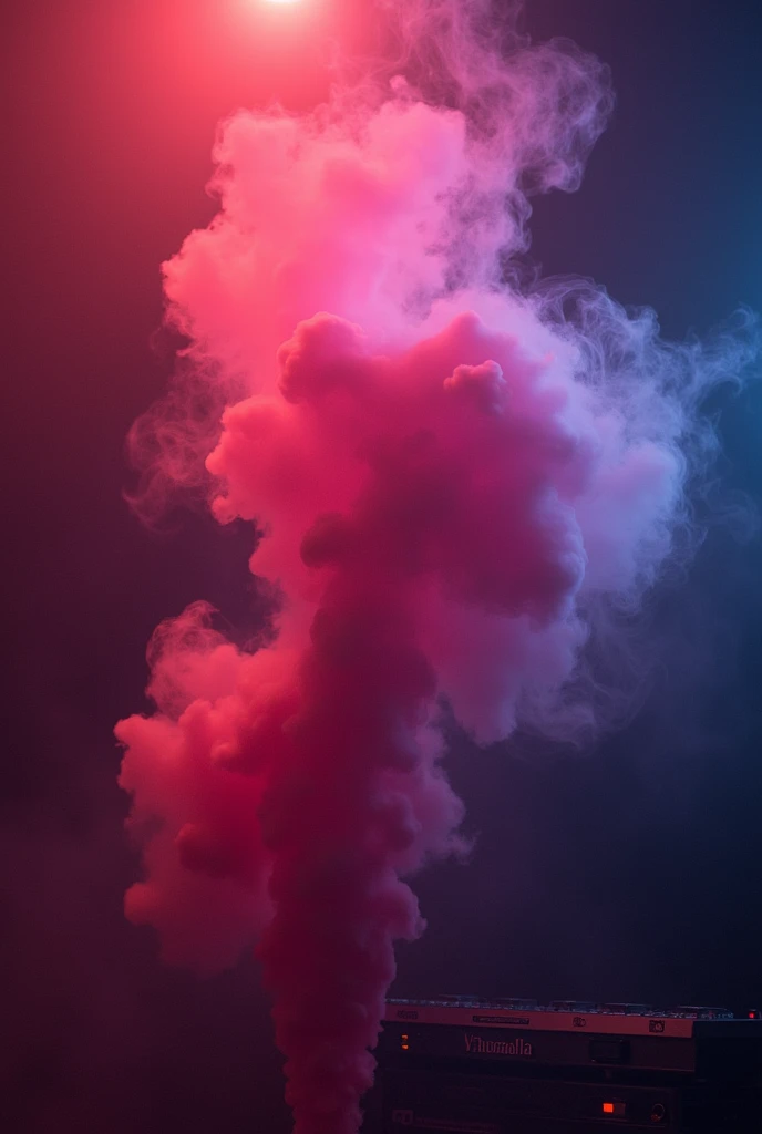 Pop star , pop electronics , smoke colors shine