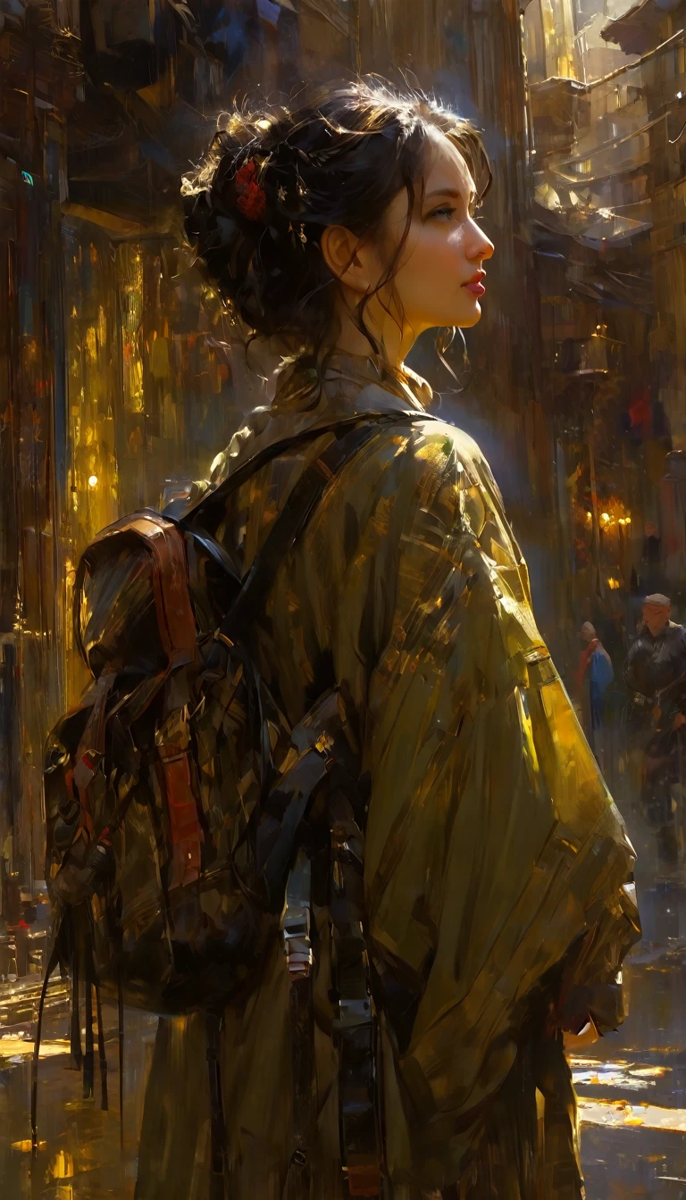 life, art inspired in Wadim Kashin, Intricate Details, Oil