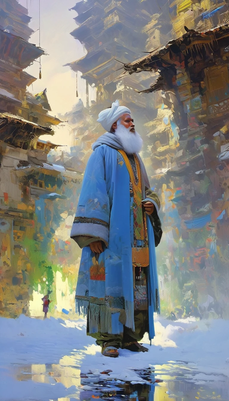 life, art inspired in Wadim Kashin, Intricate Details, Oil