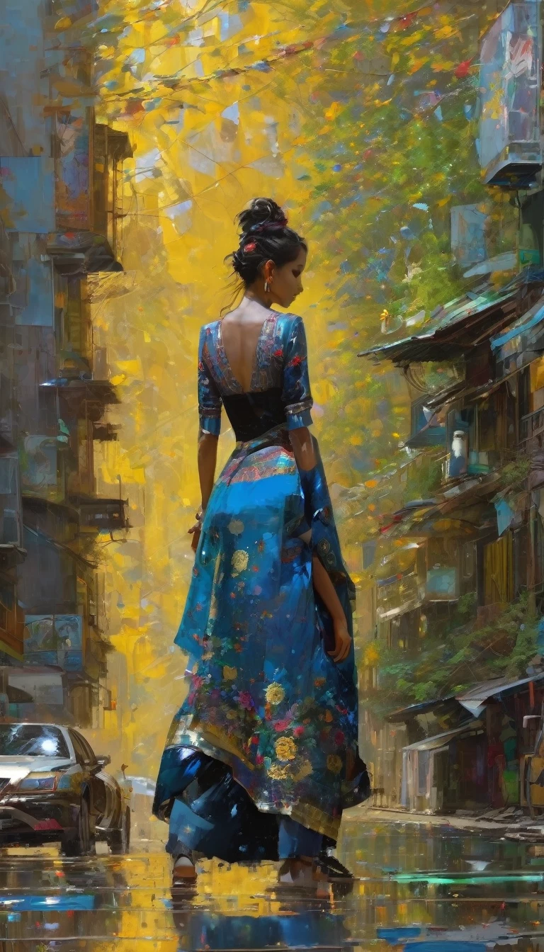 life, art inspired in Wadim Kashin, Intricate Details, Oil