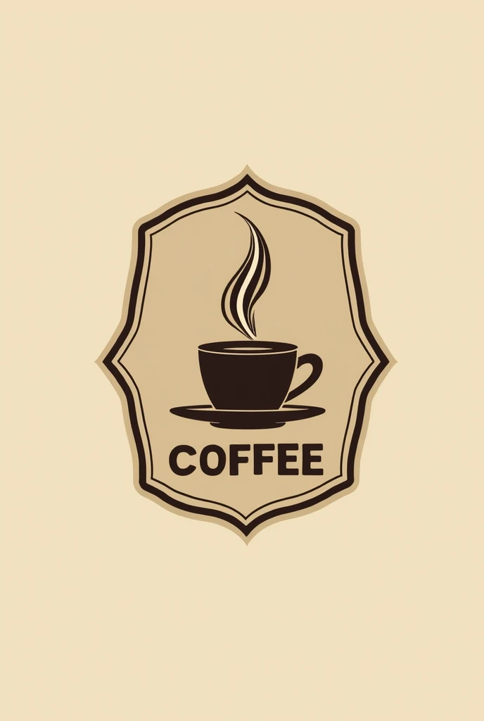 Logo and label for coffee 