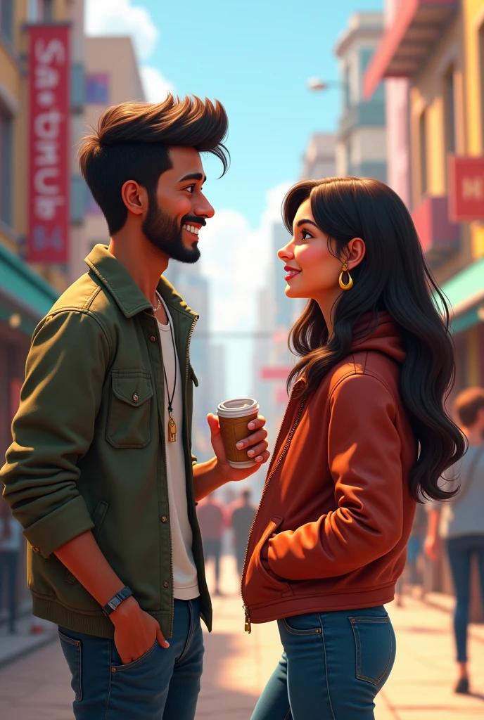 Muslim and Jess with pace