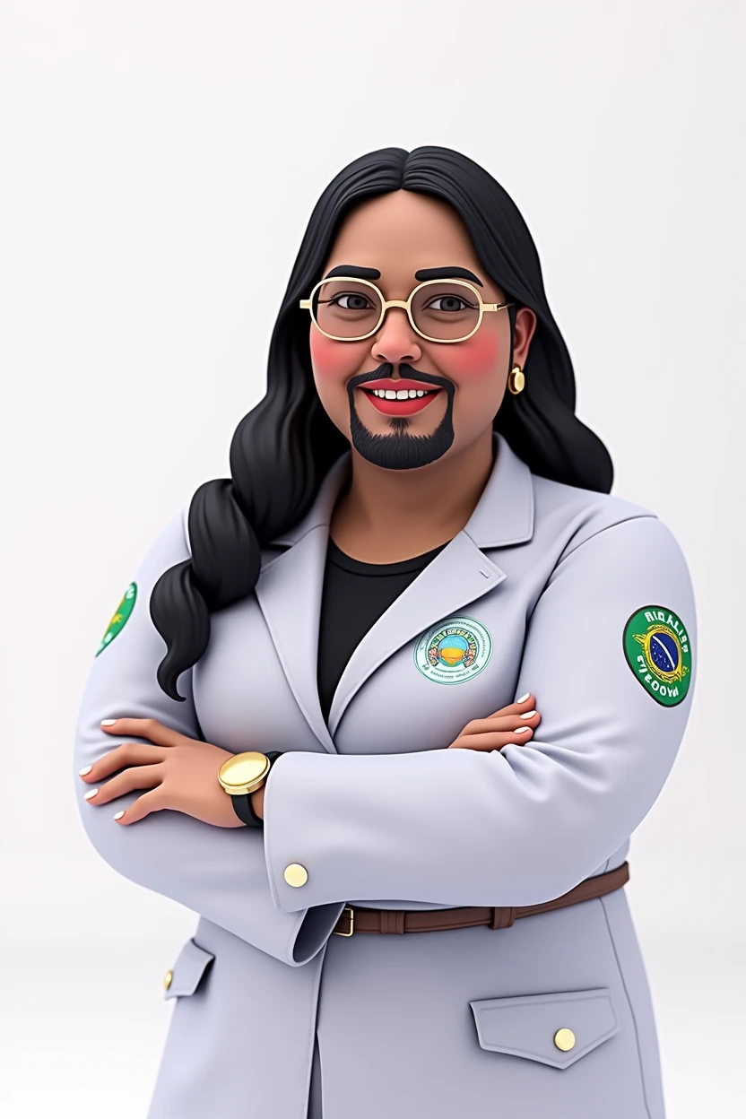 Por favor, generate a cute 3D character inspired by Paulo Freire, the brazilian educator, and position it next to an anime-style avatar. The 3D character must incorporate the following characteristics::
The 3D character must have a friendly and approachable facial expression, with a warm smile, round and expressive eyes conveying wisdom and kindness, and glasses perched on the nose, similar to Paulo Freire's. The character must have fair skin with rosy cheeks.
Dress up the 3D character in casual, comfortable clothes with vibrant and cheerful colors, Like a button-down shirt or a casual blazer in inviting shades like blue or green. Add a brown belt to the character's waist.
Accessories for the 3D character include comfortable shoes like loafers or sneakers, and they should hold a book under their arm to symbolize Paulo Freire's dedication to education. The book must have a colored cover.
Place 3D character and anime-style avatar in an educational environment, like a colorful classroom or library, highlight Paulo Freire's contributions to education. Ensure that the background creates a friendly and inviting atmosphere.
Style the 3D character with smooth, eye-catching contours in a 3D cartoon look. Use soft, warm lighting to enhance your overall cuteness and friendliness.
Por favor, Generate the characters in a high-resolution format suitable for digital and print use.
