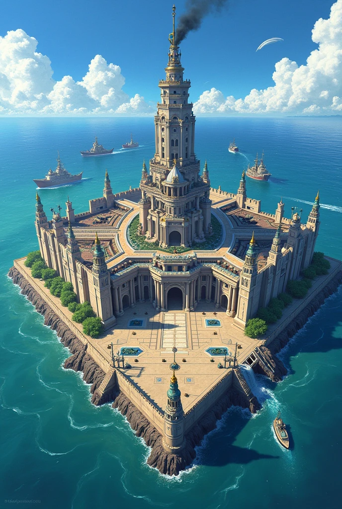 One Piece Marine Headquarters