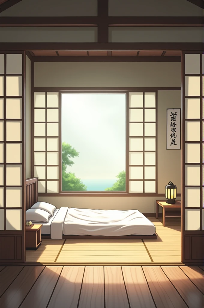 Anime background bedroom