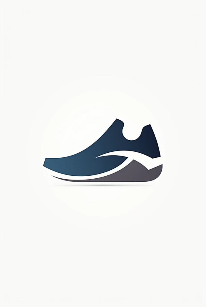 2D drawn sport shoe logo
