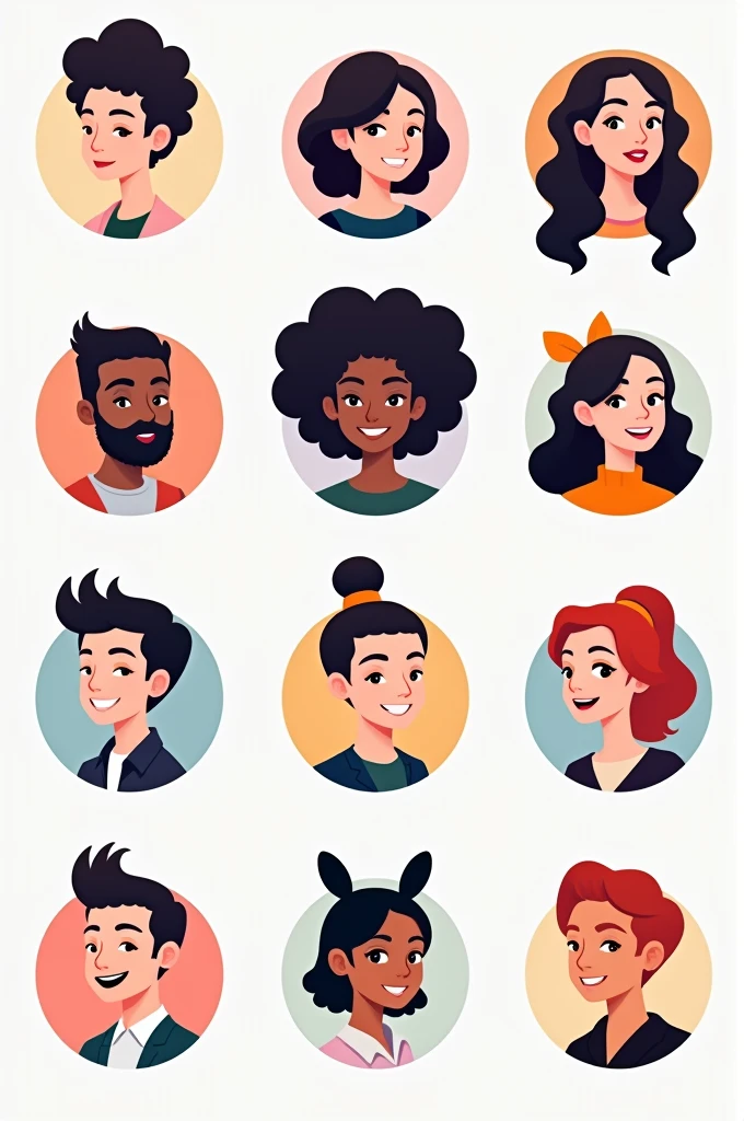 Profile icons