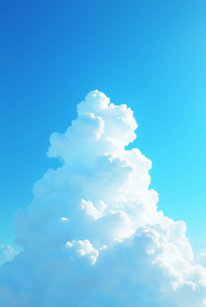 Logo that says sky skin, blue colors, clouds,aestethick