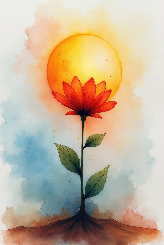 watercolor background art, Love is the gentle rainfall that nourishes the soul, imparting life and vitality to the blossoming flower within us. Its tender touch brings vibrant colors and sweet fragrance, filling our lives with beauty and joy. On the other hand, lust is the scorching desert sun that withers the heart, leaving it dry and barren. It casts a gloomy shadow, suffocating the spirit and draining the vibrancy from our existence. While love uplifts and enlightens, lust weighs us down, reminding us that true beauty lies in the gentle warmth of love, not the fiery passion of desire.