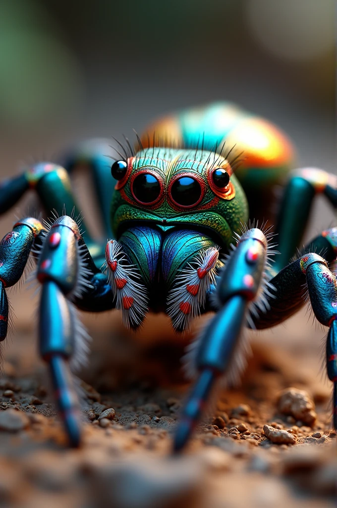 Draw me a Maratus spider