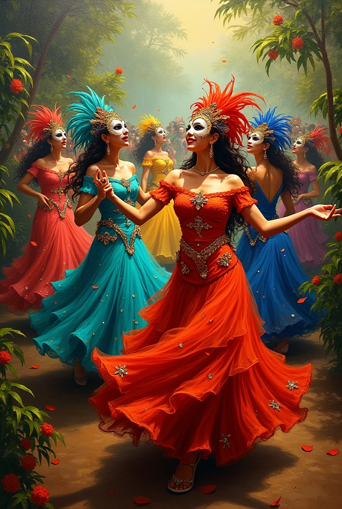 ideas for costa rican masquerade paintings