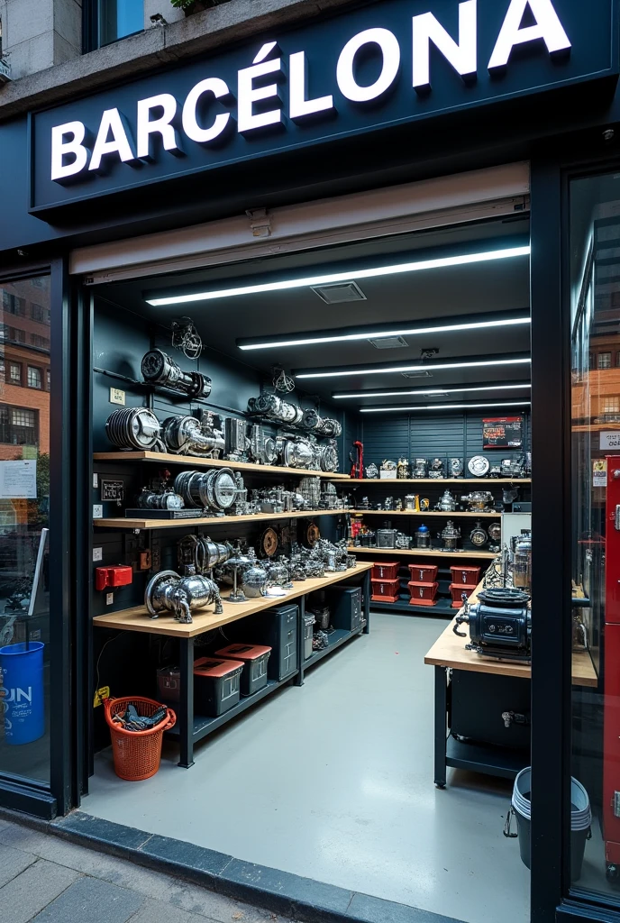 Spare parts business with the Barcelona name
