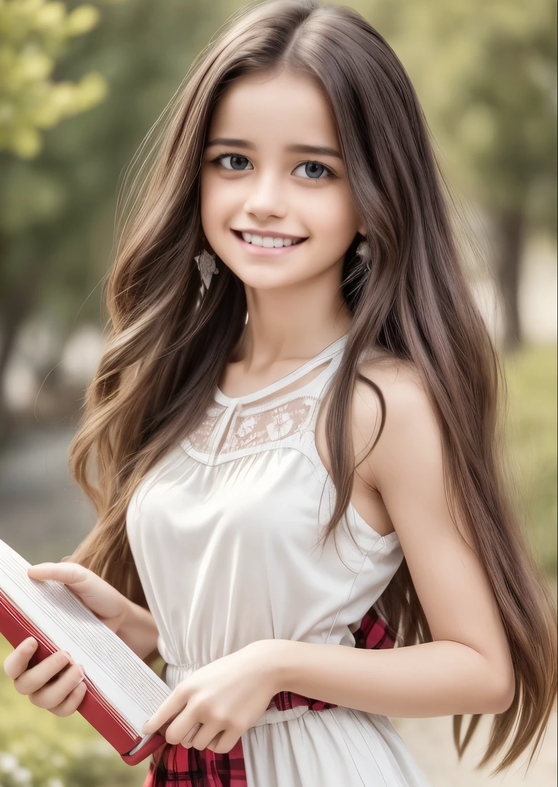 Cute puppy. Beautiful puppy. Adorable puppy. Portrait of a woman in a white dress, holding a book with delicate hands, expressing beauty and strength. Detailed portrait of an indigenous woman in cartoon style, with beautiful eyes, quick brushstrokes and vibrant colors. Cute puppy. Beautiful puppy. Masterpiece of a cute puppy, with red and white fur. Italian girl posing, detailed face, dark hair, athletic body, wearing red flannel and jeans. Soft hair, happy smile, cute Italian.
