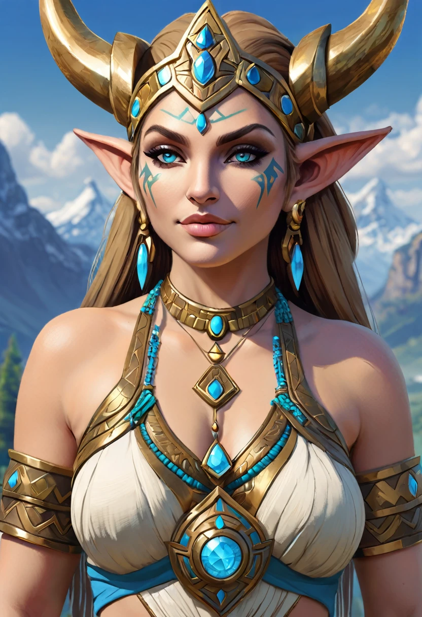 An Illustrated, Hand-Drawn, Full Color, Warm Lighting, Shadows, Graphite Shading, Stencil Marks, Airbrushed Acrylic Paint, In The Style Of Breath Of The Wild. ((Masterpiece)), ((Best Quality)), (Detailed), Luscious Lips, Image Of Anthro Racoon Girl, Female, Humanoid, Furry, Beauty, Cute, Adorable, Grey Skin Color, Hi Res, Sharp, Detailed Background, Wide Smile, Bright Eyes. Mystical Lighting In Background. Romantic Vibes.