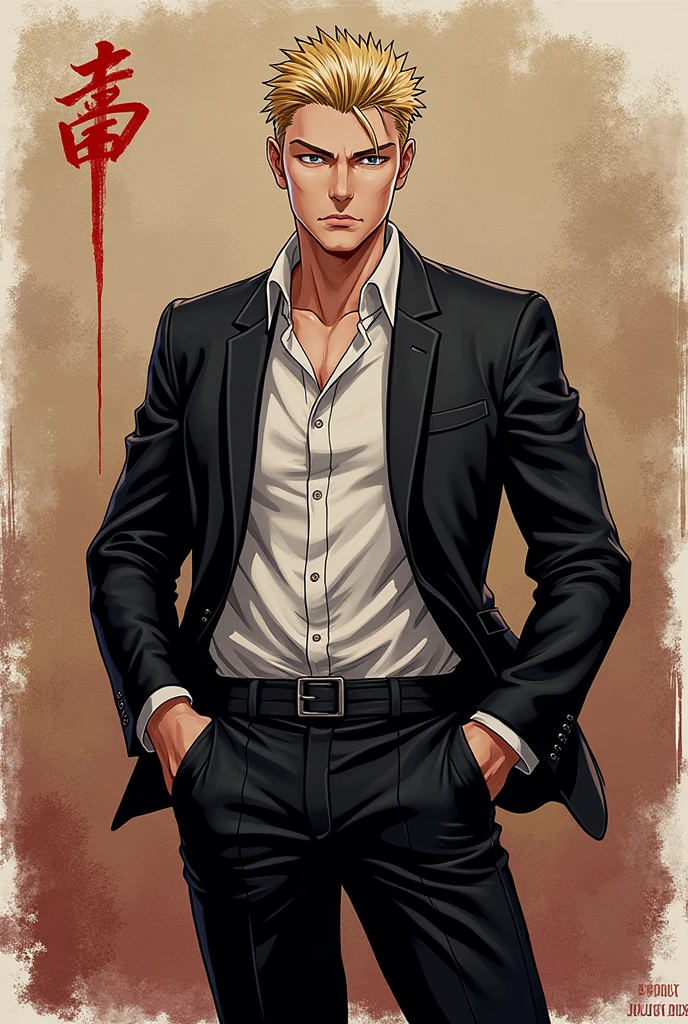 Gojo Satoru from Jujutsu Kaisen with sexy dick