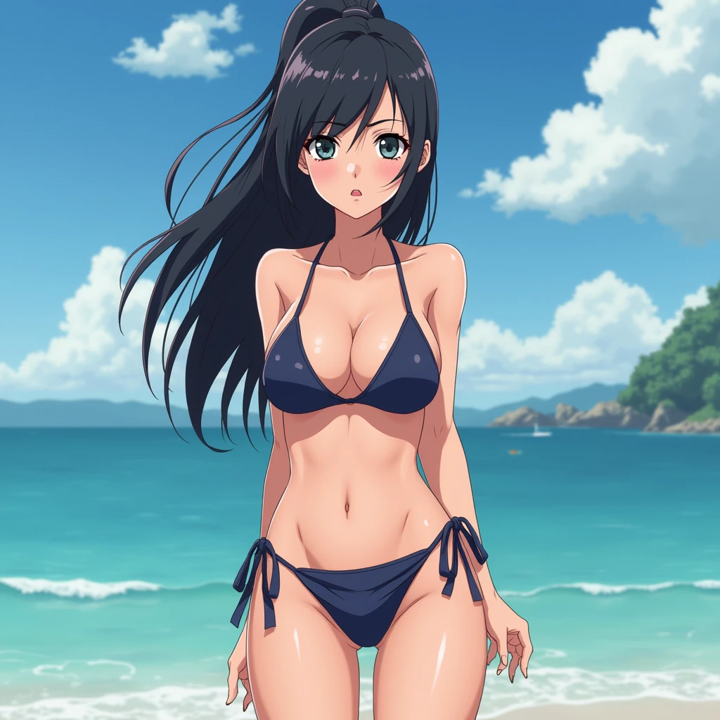 hinata (in the anime Naruto Shippuden) ultra sexy in bikini 