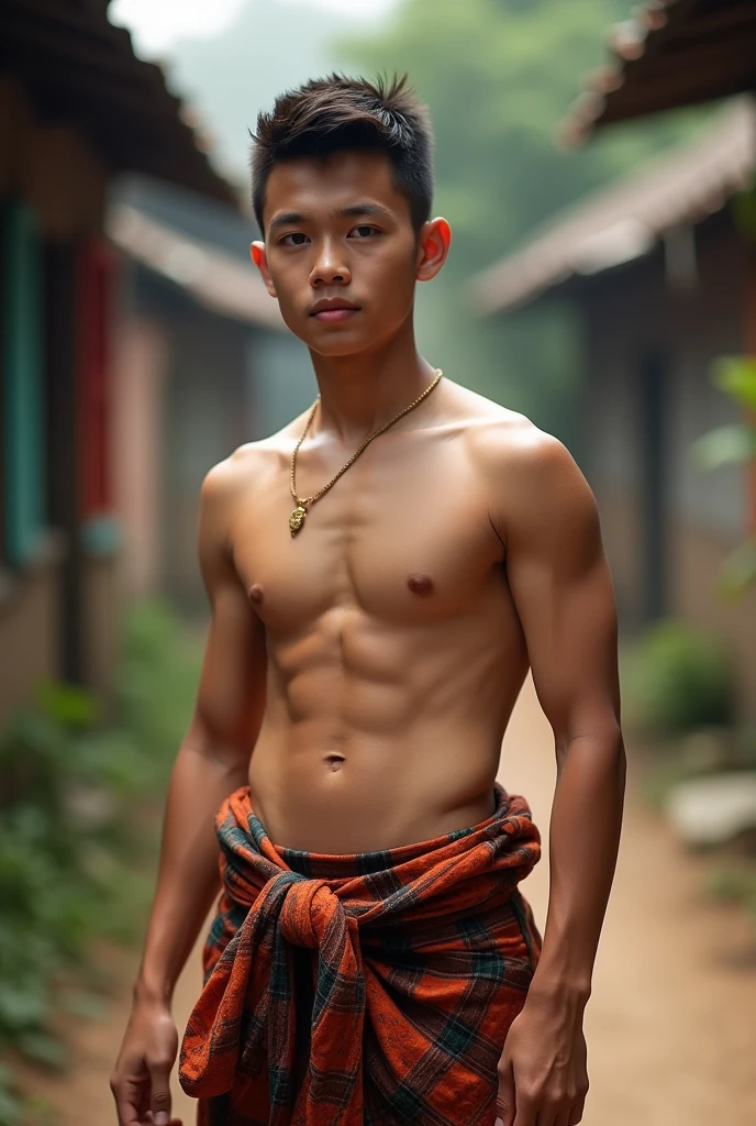 Six pack use melayu clothes