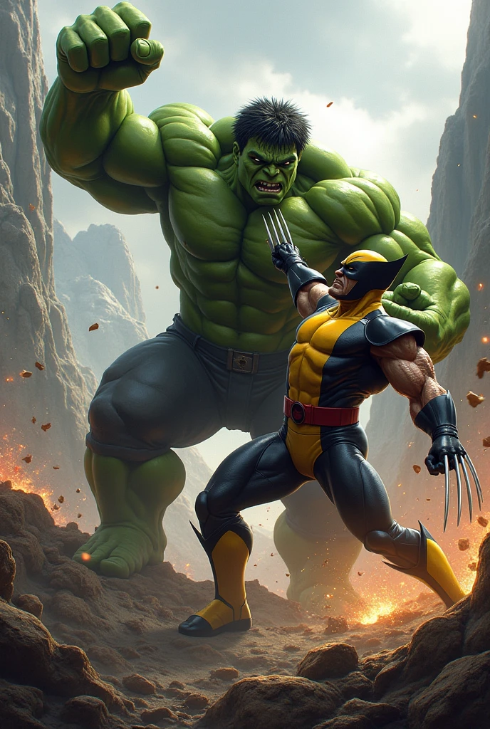 Hulk VS wolverine