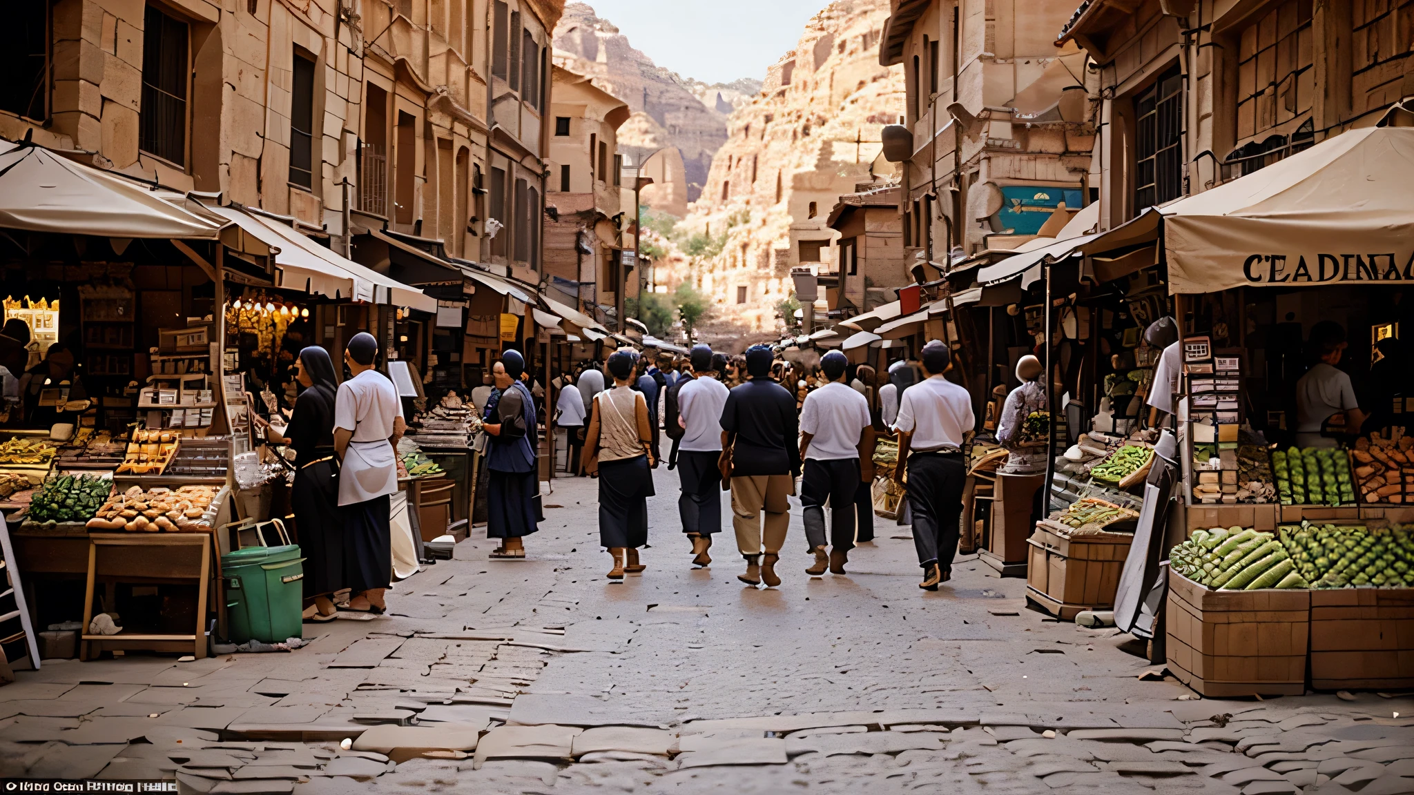 Imagine the bustling market of ancient Petra, with traders from all over the region gathering in its stone-carved streets.