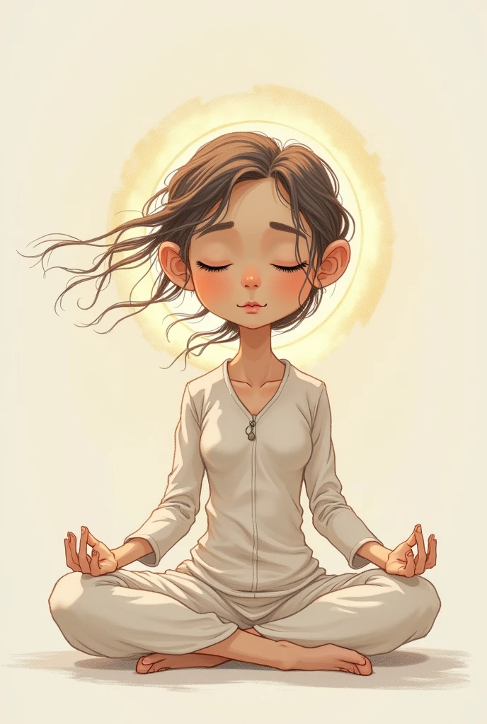 Easy to drawing of character sketch of spiritual but not religious