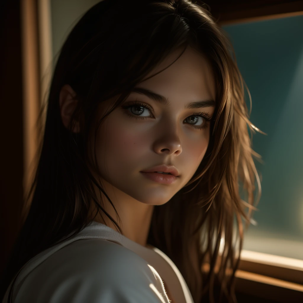 16 year old Kristin Kreuk, ultra detailed face, long hair, (((masterpiece)))