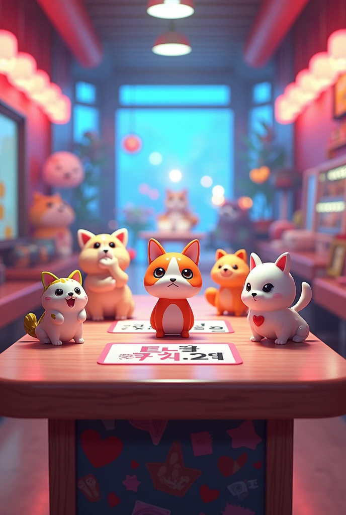 I want you to make an image of a manhwa table mixed with a game and put the prices of the pets like every 0,50$ = 25 cloned pets and so on 1,00 = 50 cloned pets